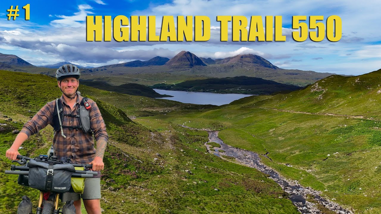 1200km solo Bikerafting Schottland - Teil 1