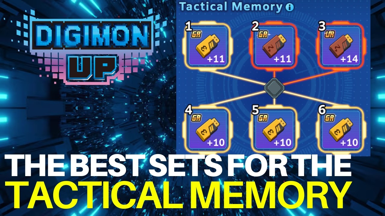 Digimon Up &mdash; ЛУЧШАЯ тактическая настройка памяти!