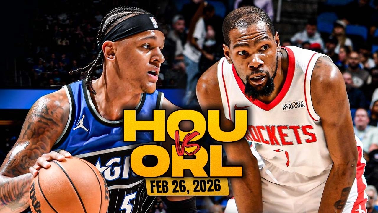 Houston Rockets vs Orlando Magic Full Game Highlights | Feb 26, 2026 | FreeDawkins