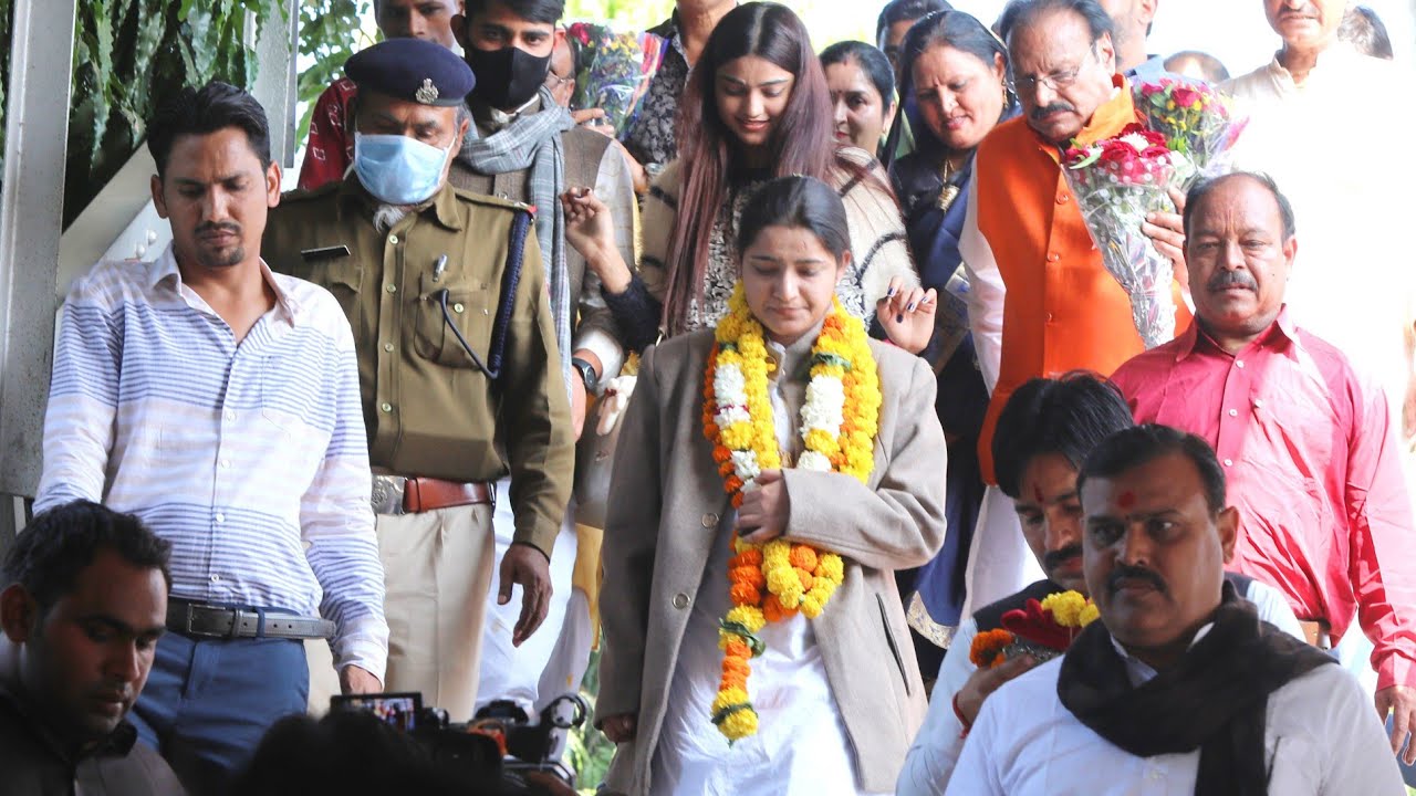 Pujya Krishnapriya Ji Swagat At Harda Junction | 23/11/2021