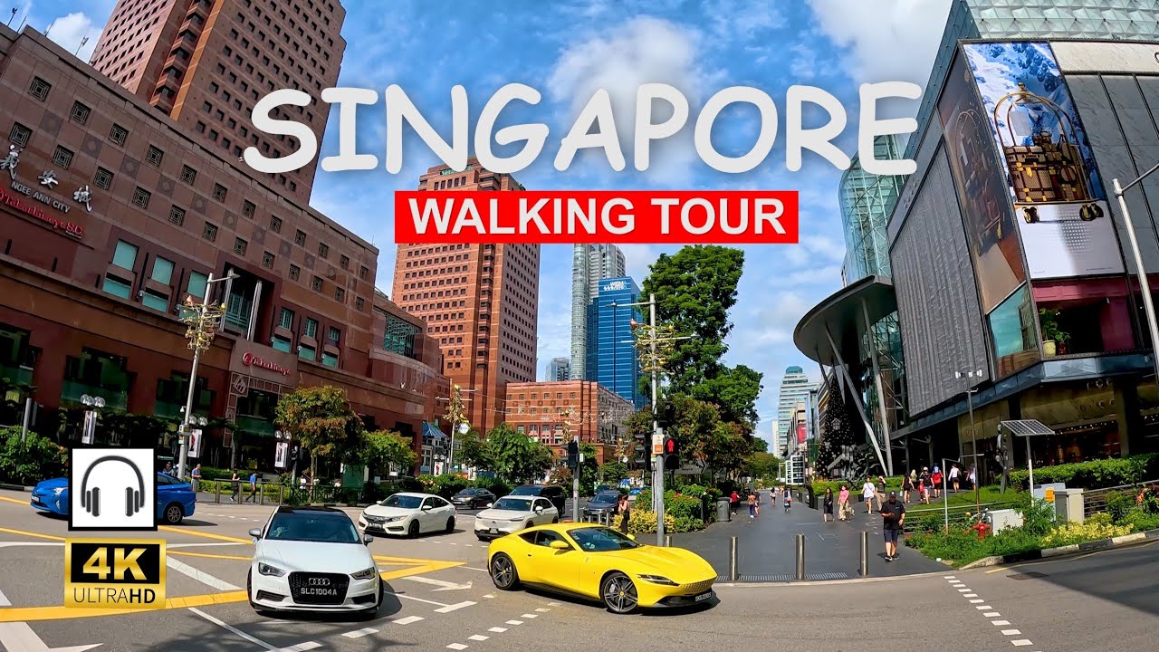 [4K] Singapore Walking Tour - November 2024