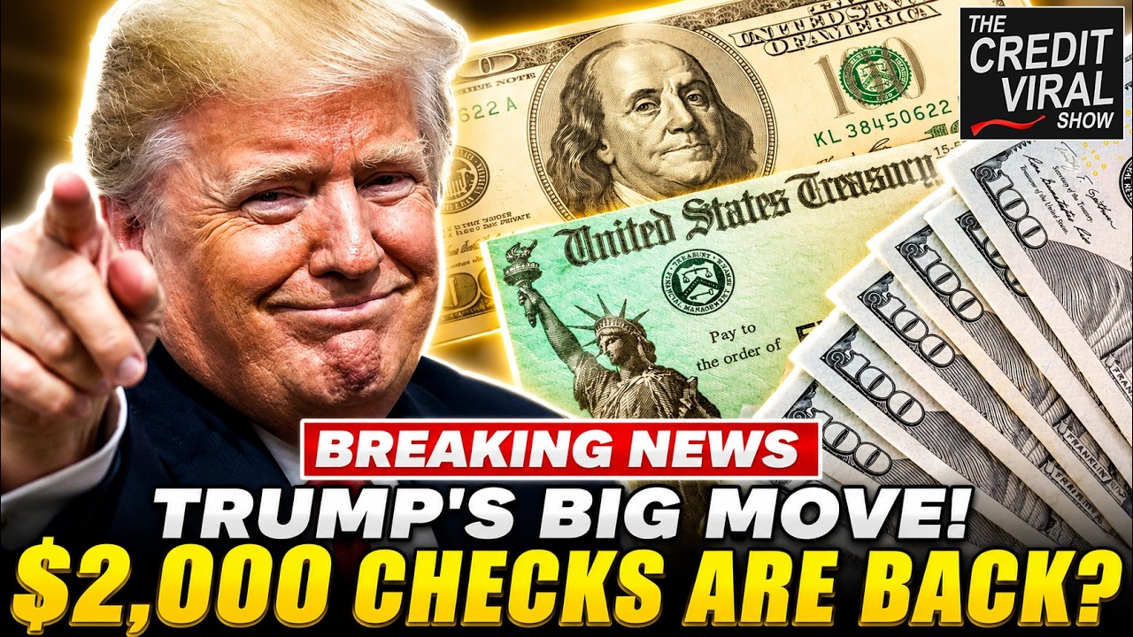 БОЛЬШОЙ ШАГ ТРАМПА! Чеки на $2000 ВЕРНУЛИСЬ? | Обновление по тарифным дивидендам