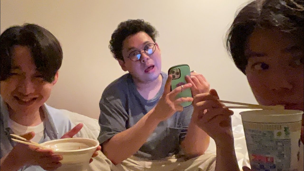 板橋生放送お食事回