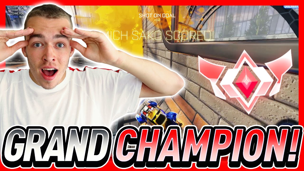 OMG POPRVÉ V GRAND CHAMPIONU! 😱 ROCKET LEAGUE CZ [2v2]