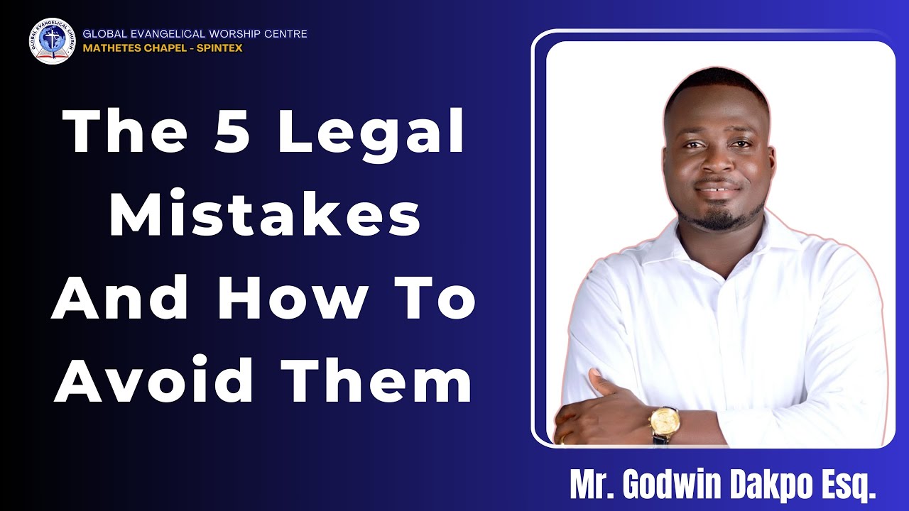 The 5 legal mistakes and how to avoid them