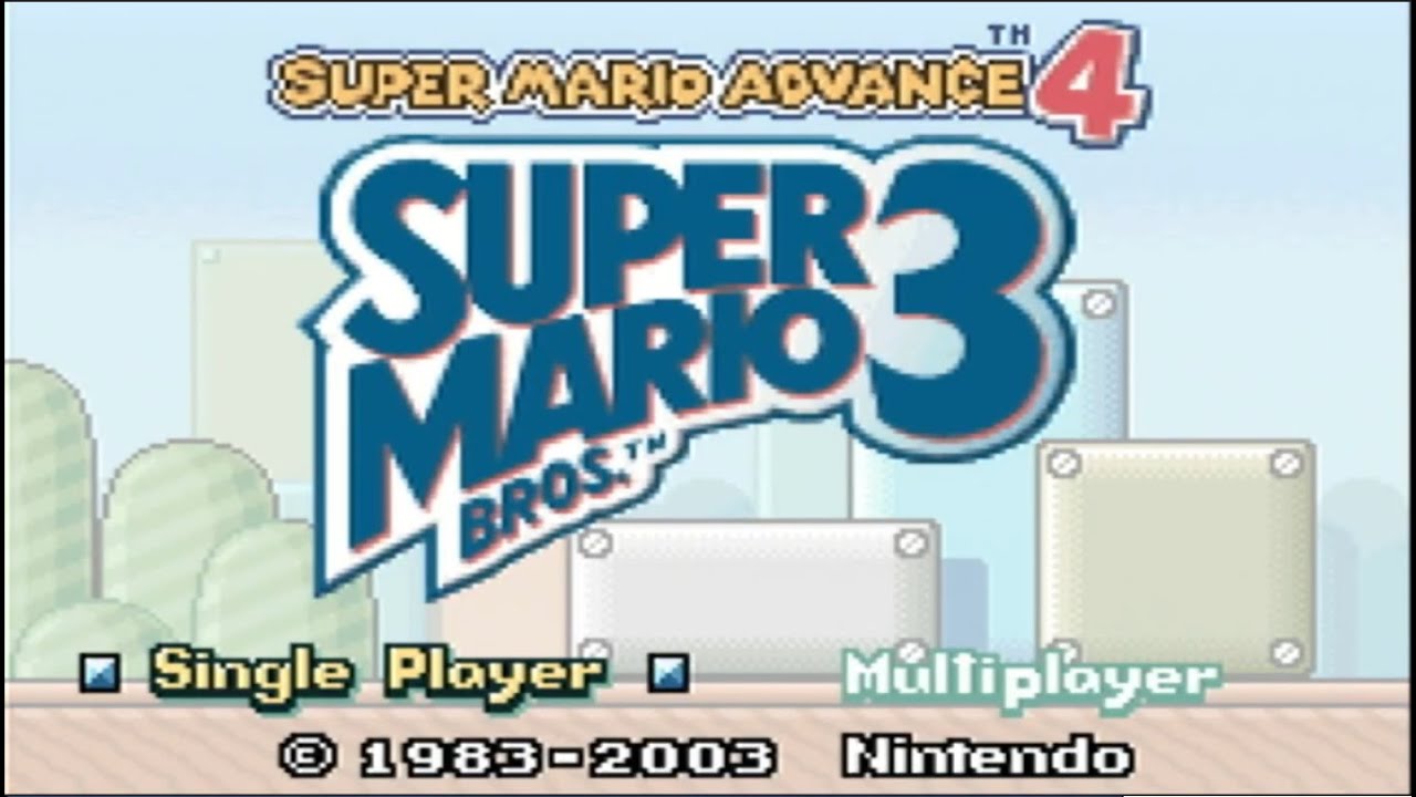 Super Mario Advance 4: Super Mario Bros. 3 LP (GBA/NDS/Wii U VC) (Real Hardware) (No Commentary)