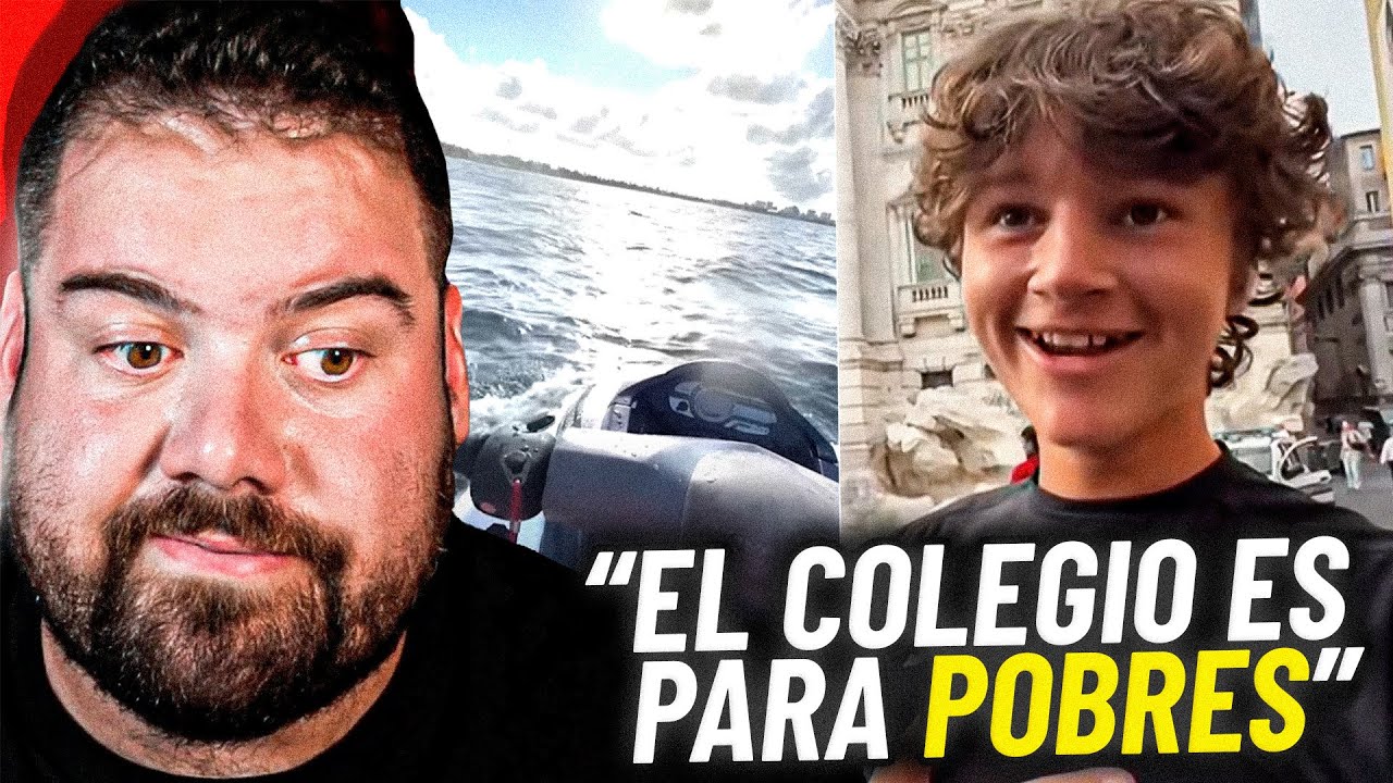 PSICÓLOGO EXPONE A LOS NIÑOS RICOS DE LLADOS 