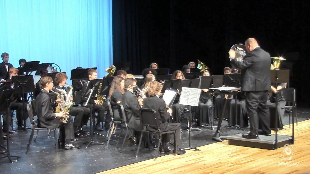 Apex High School Concert Band I performs A Little Tango Music on 3/23/2022