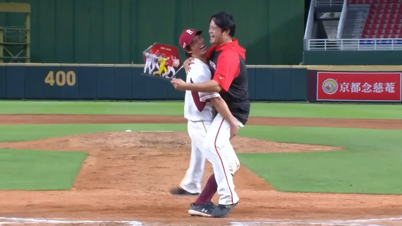 回娘家～樂天賽後也有【林智勝引退】致敬儀式