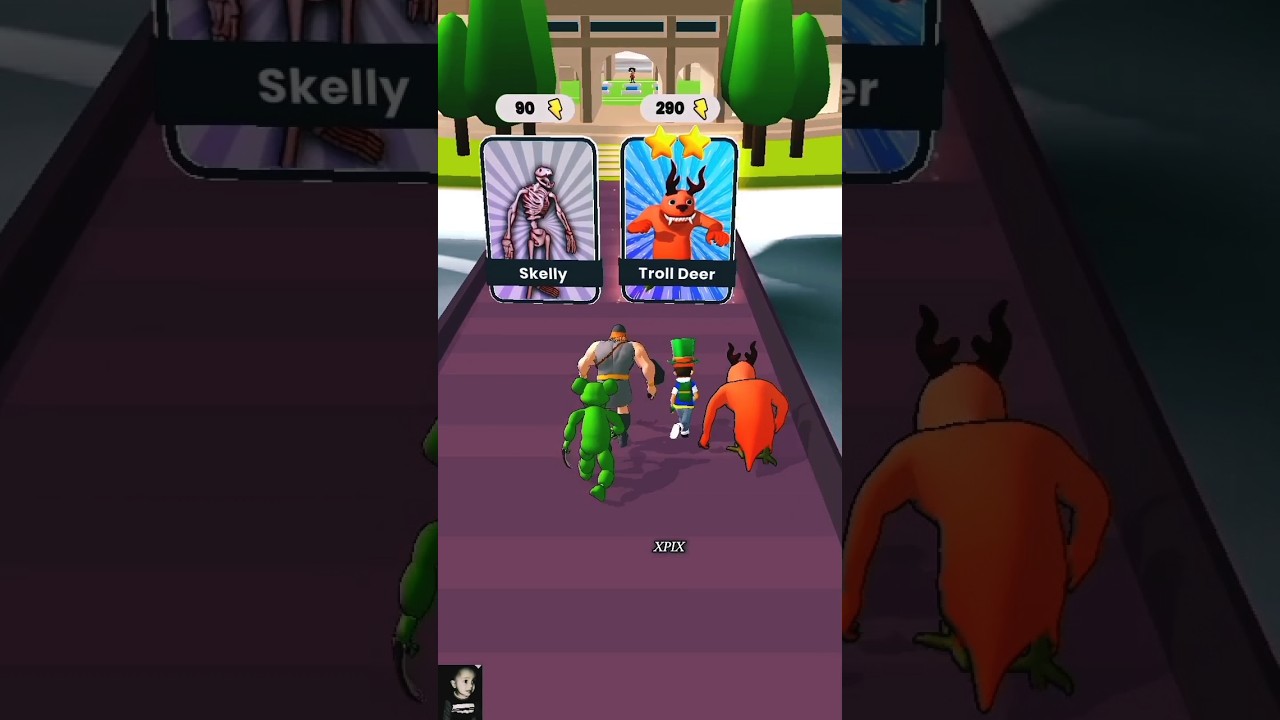 Best 3D monster Draft Level 398 gameplay ever like #xpix #gamplay #shorts