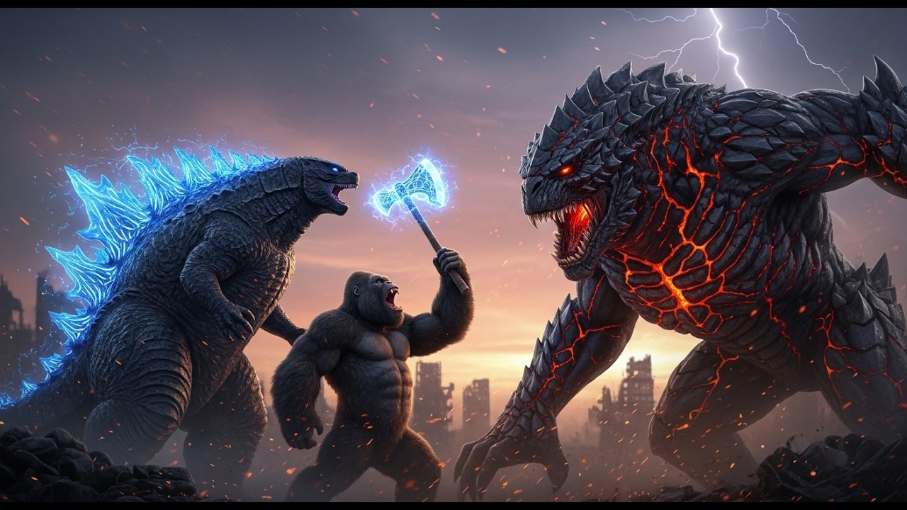 Di sản của những quái vật Kong & Godzilla đấu với Titan mới