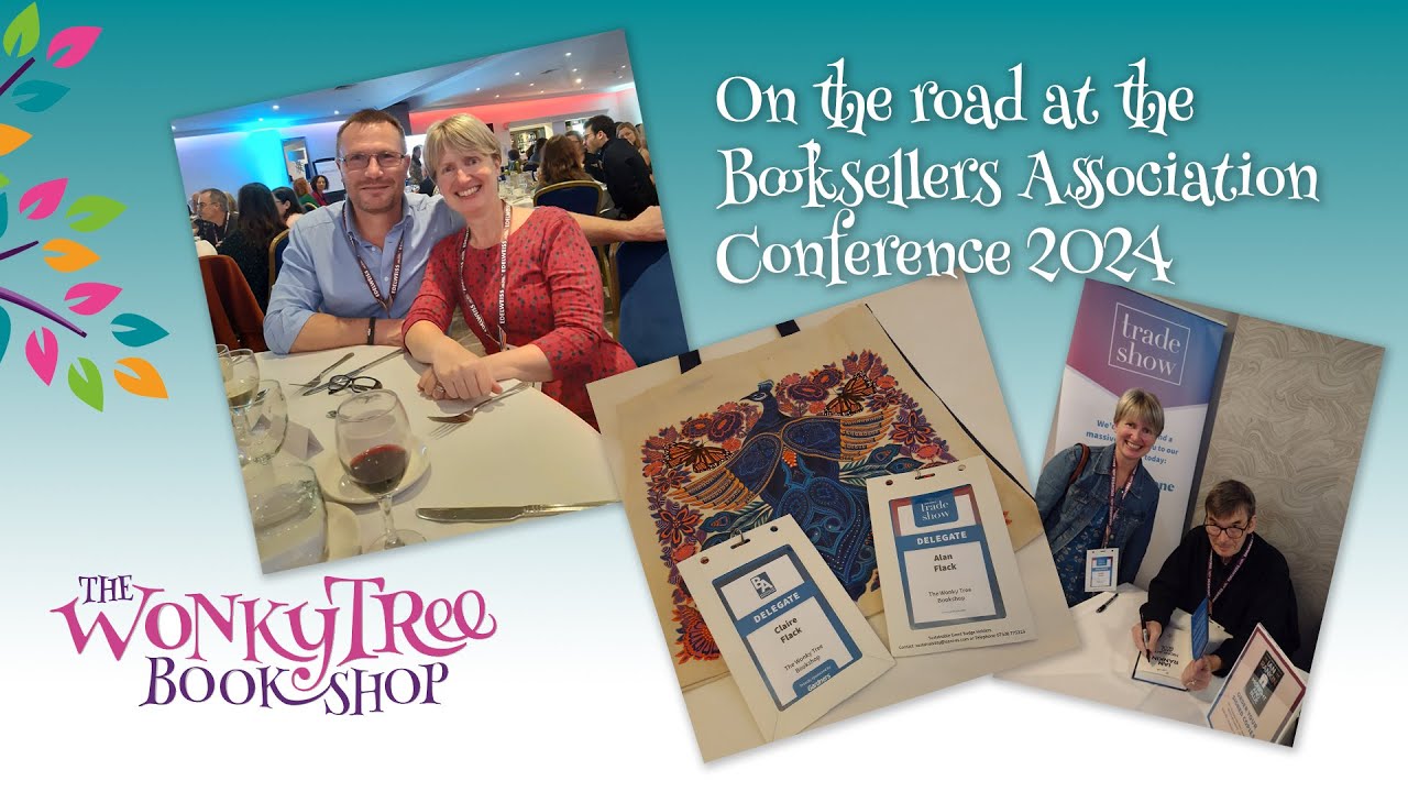 Wonky Vlogs - We went to a booksellers conference and met Sir Ian Rankin and Rick Astley!
