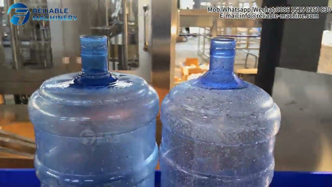 Reliable Updated 450BPH 5 Gallon Water Filling Machine