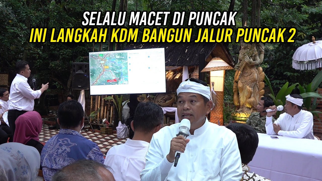 SELALU MACET DI PUNCAK | INI LANGKAH KDM BANGUN JALUR PUNCAK 2