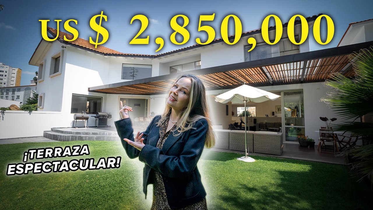 Casa en Lomas Country con doble vigilancia por $ 2,850,000 USD