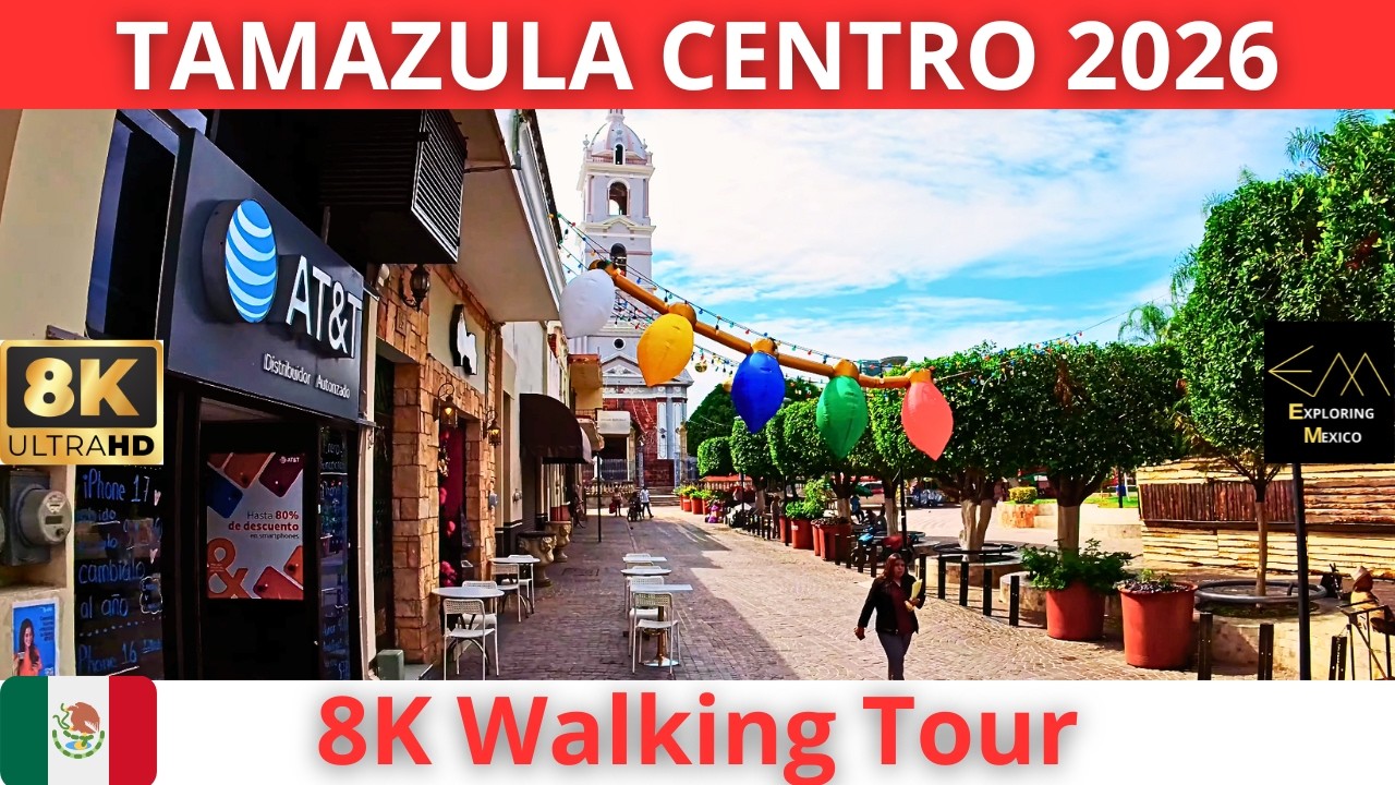 Caminando por TAMAZULA DE GORDIANO 2026 Lugar de BOSQUES Y MONTAÑAS en 8K