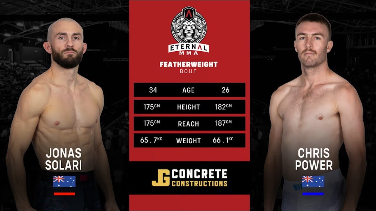 Eternal MMA 100: Йонас Солари против Криса Пауэра | Полный бой