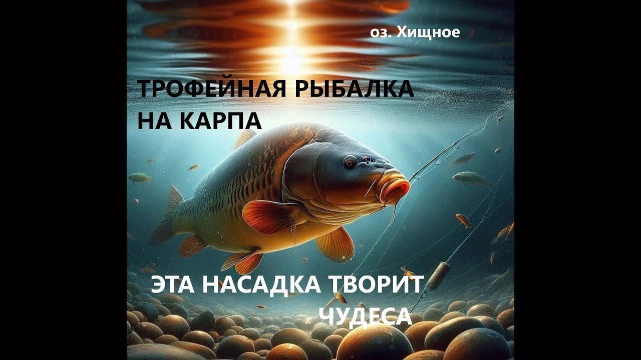 Трофейная рыбалка на карпа| Эта насадка творит чудеса| оз. Хищное