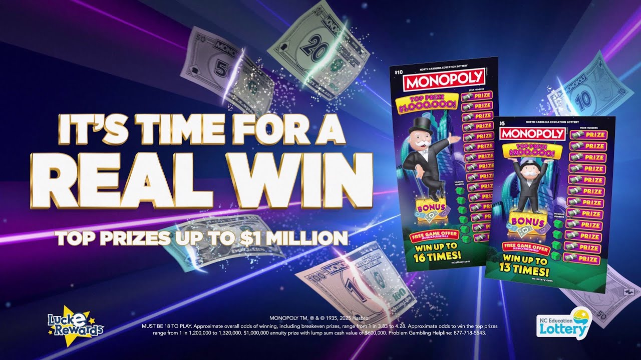 Play the new MONOPOLY scratch-offs!