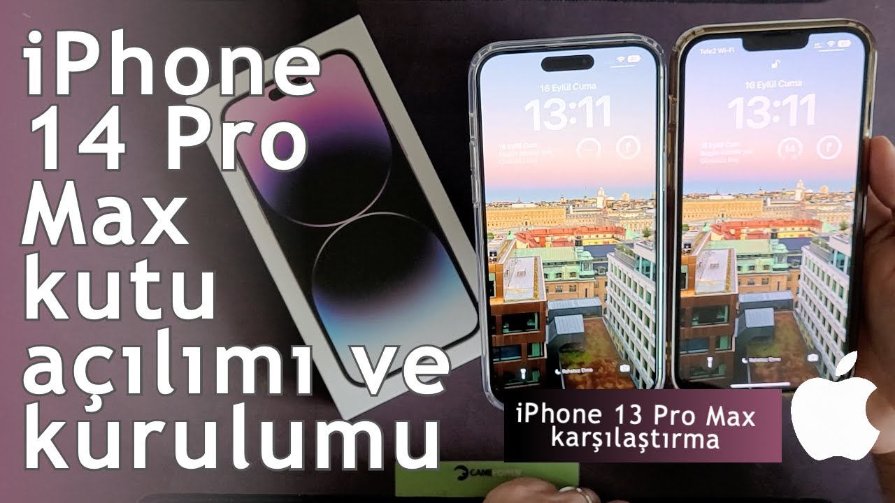 iPhone 14 Pro Max  Kutu Açılımı, Kurulum ve İlk Izlenimler