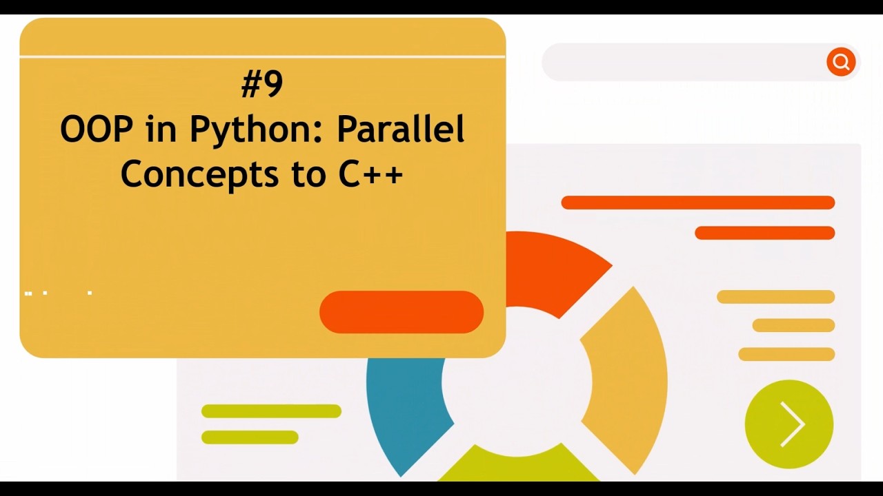 OOP-Lecture 9: OOP in Python, Parallel concepts to C++
