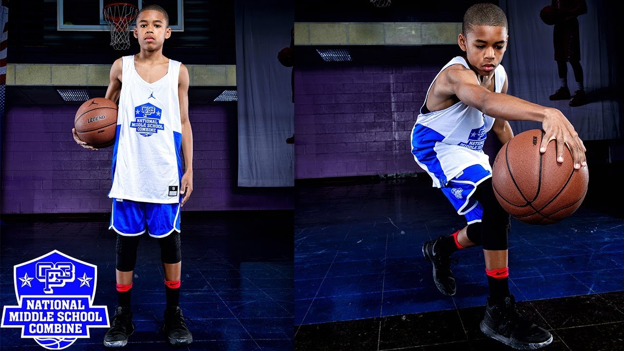 Cameron Mercadel DESTROYS COMPETITION at the 2017 CP3 National Middle School Combine