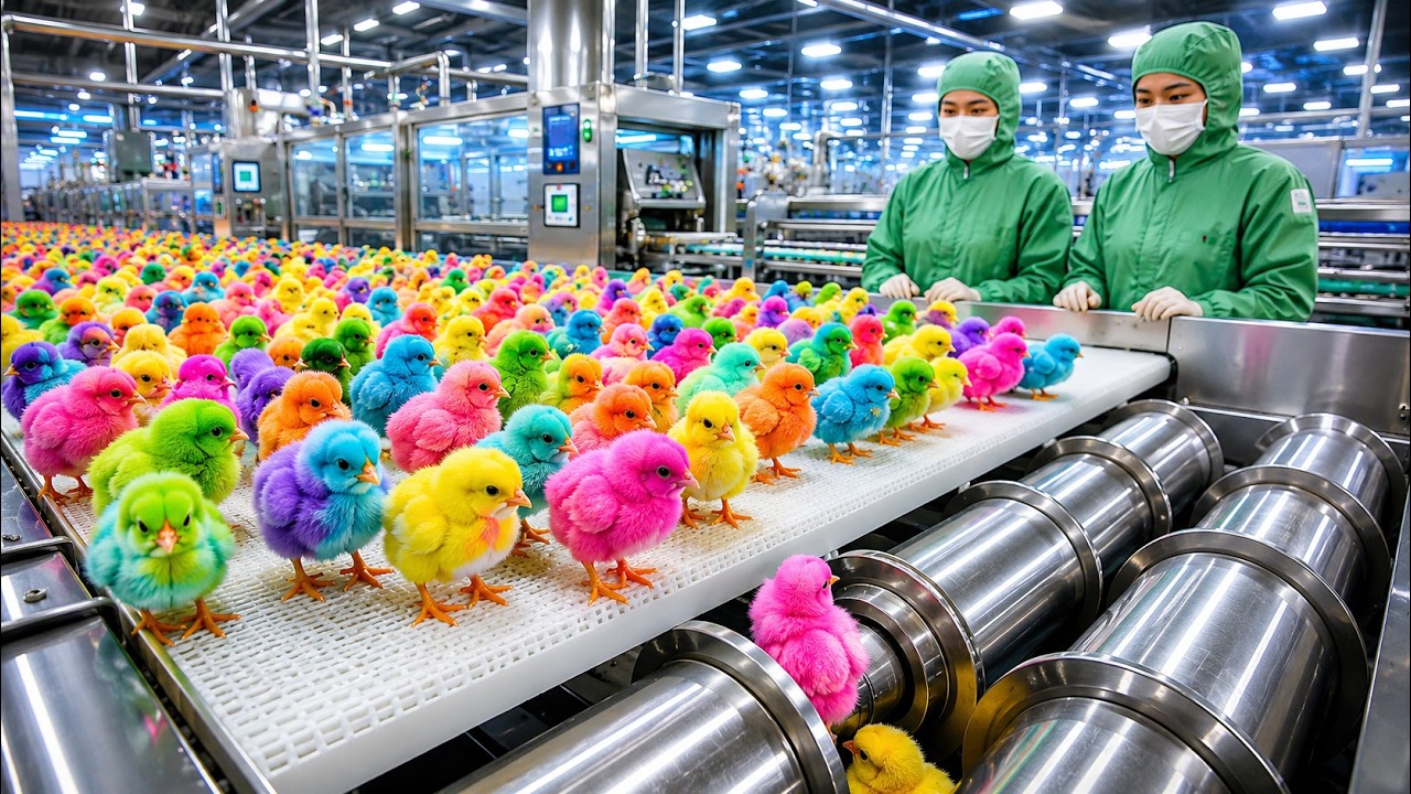 Inside a Chicken Mega Factory, How Eggs Become Broilers Exposed Full Process