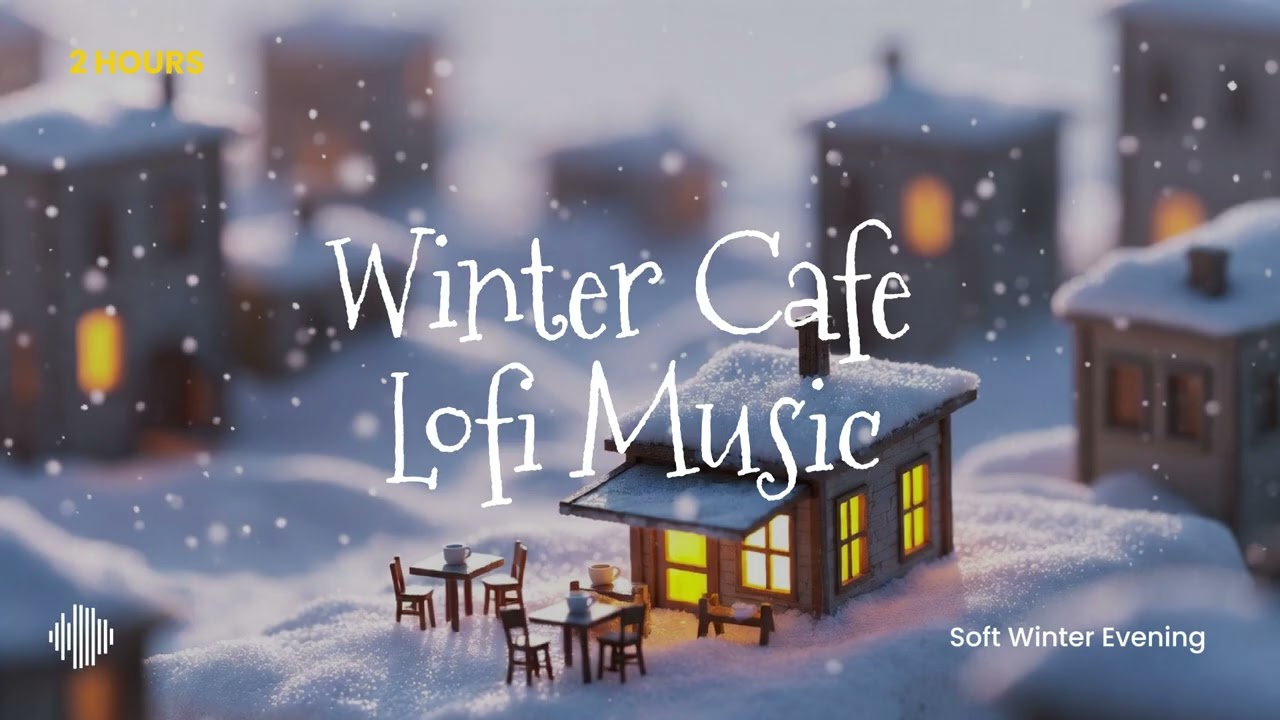 Winter Cafe Lofi Music ☕ Soft Winter Evening (2 Hours)