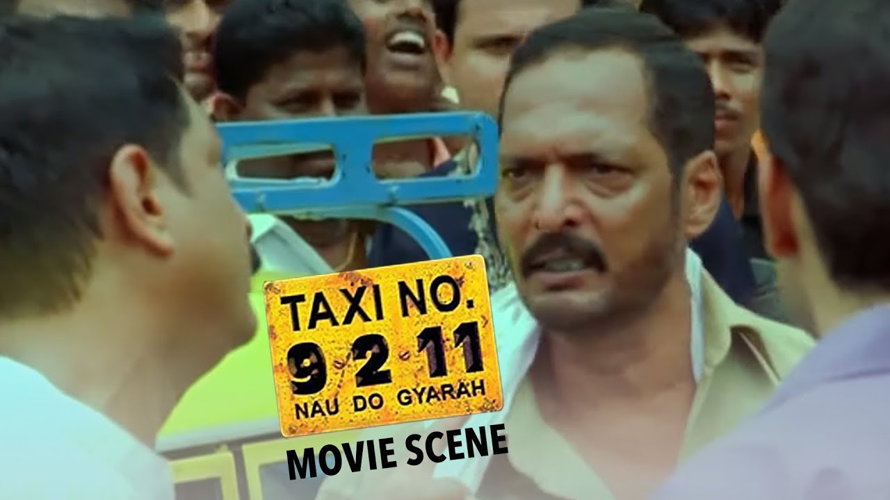 Don’t Mess With Nana Patekar! 💥 Furious Encounter | Taxi No. 9211|  Movie Scene