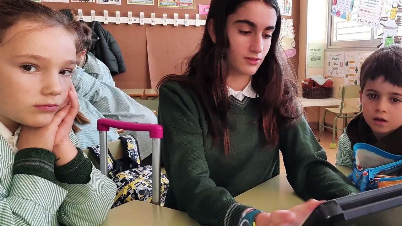 Ecohermanamiento 6ºB con 2º de EPO Colegio María Virgen