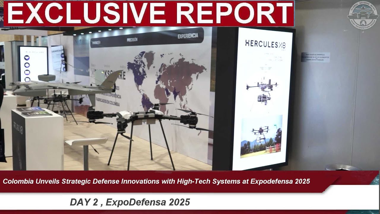 Day 2 ExpoDefensa 2025: Colombia Unveils Strategic Defense Innovations & High-Tech Military Products