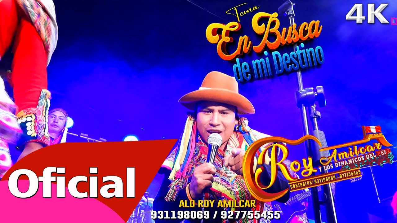 ROY AMILCAR - EN BUSCA DE MI DESTINO ( exclusiva 2023 ) LA CLAVE STUDIOS 4K Films.