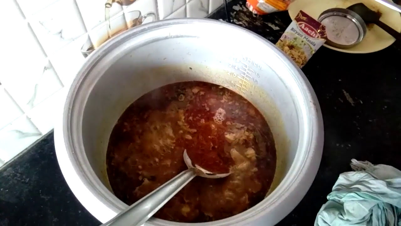 Chicken Biryani in Electric Rice Cooker / I Show Delicious