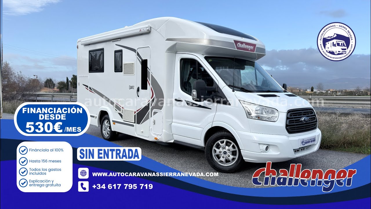 V26/01 AUTOCARAVANA PERFILADA CHALLENGER QUARTZ 288EB