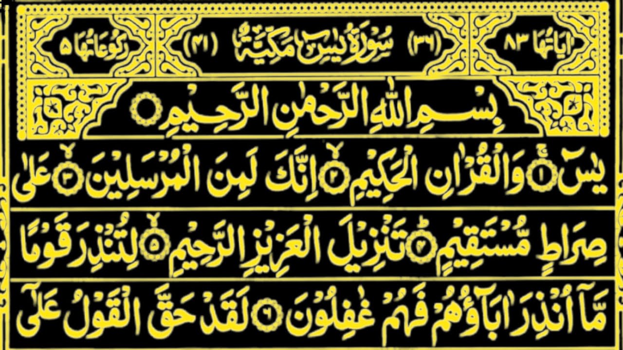 Surah Yaseen Surah Ar Rahman | Best Qur'an Recitation | Surah Yasin Tilawat | Yaseen Sharif | Ep-09