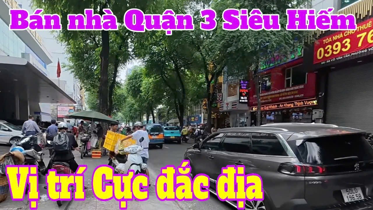 Bán Nhà Quận 3 Vị Trí Như Nhà Quận 1, BDS Cực Hiếm Tại Trung Tâm Tp Sài Gòn