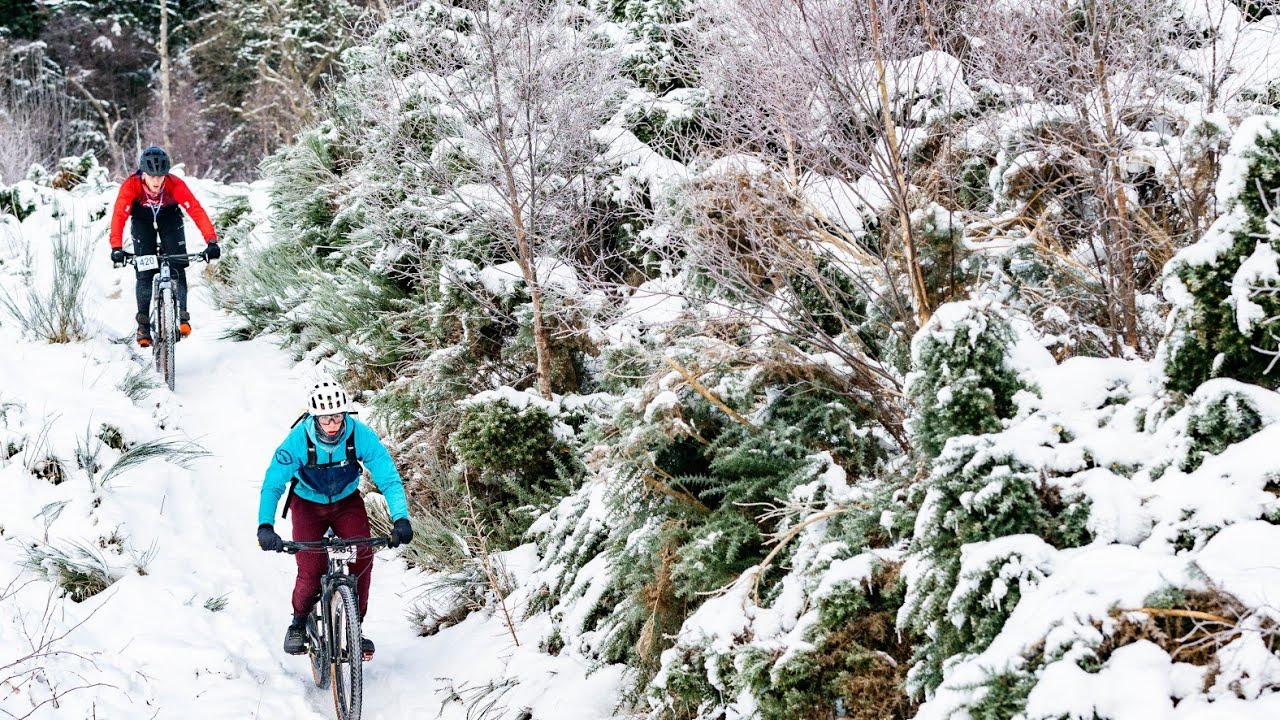 Strathpuffer 2025. A 24 hour  mountainbike endurance event.
