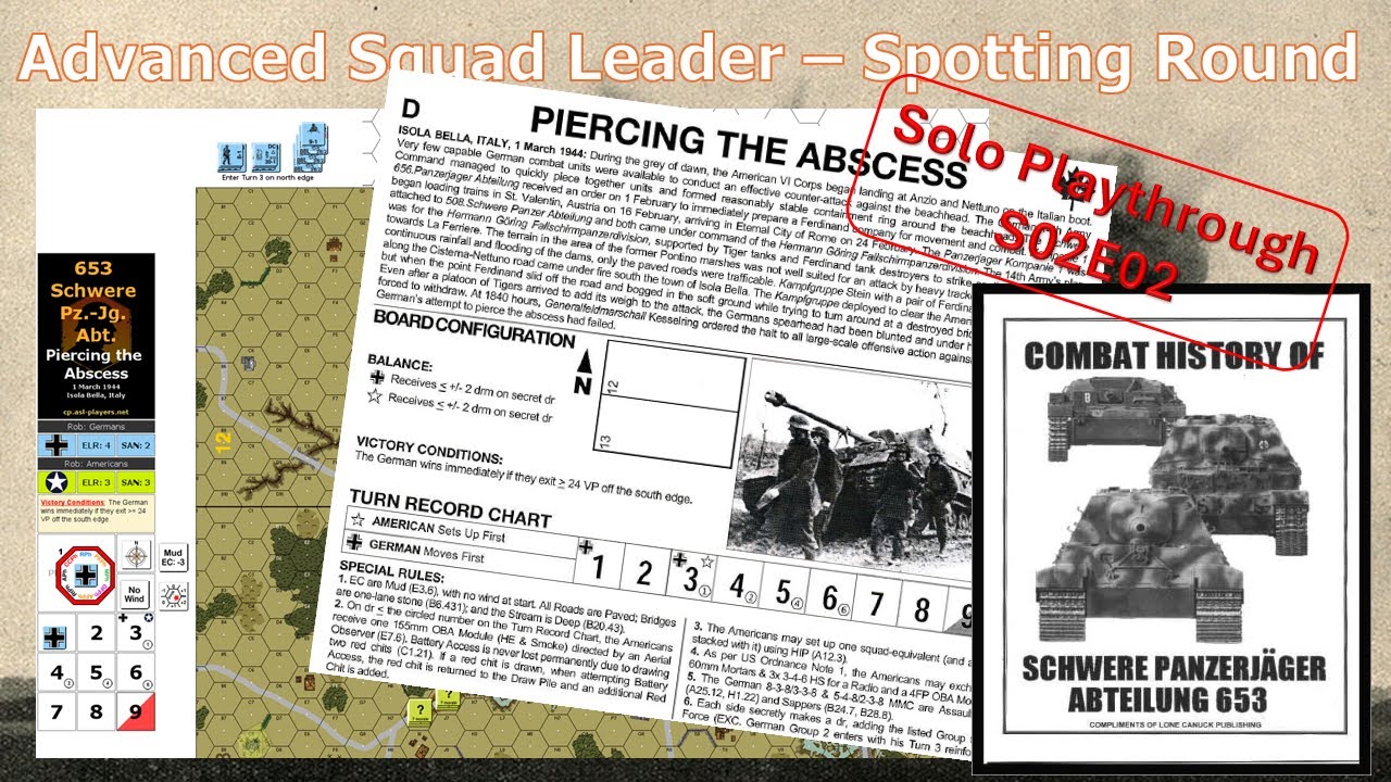 653 Schwere Pz.-Jg. Abt. - Piercing the Abscess