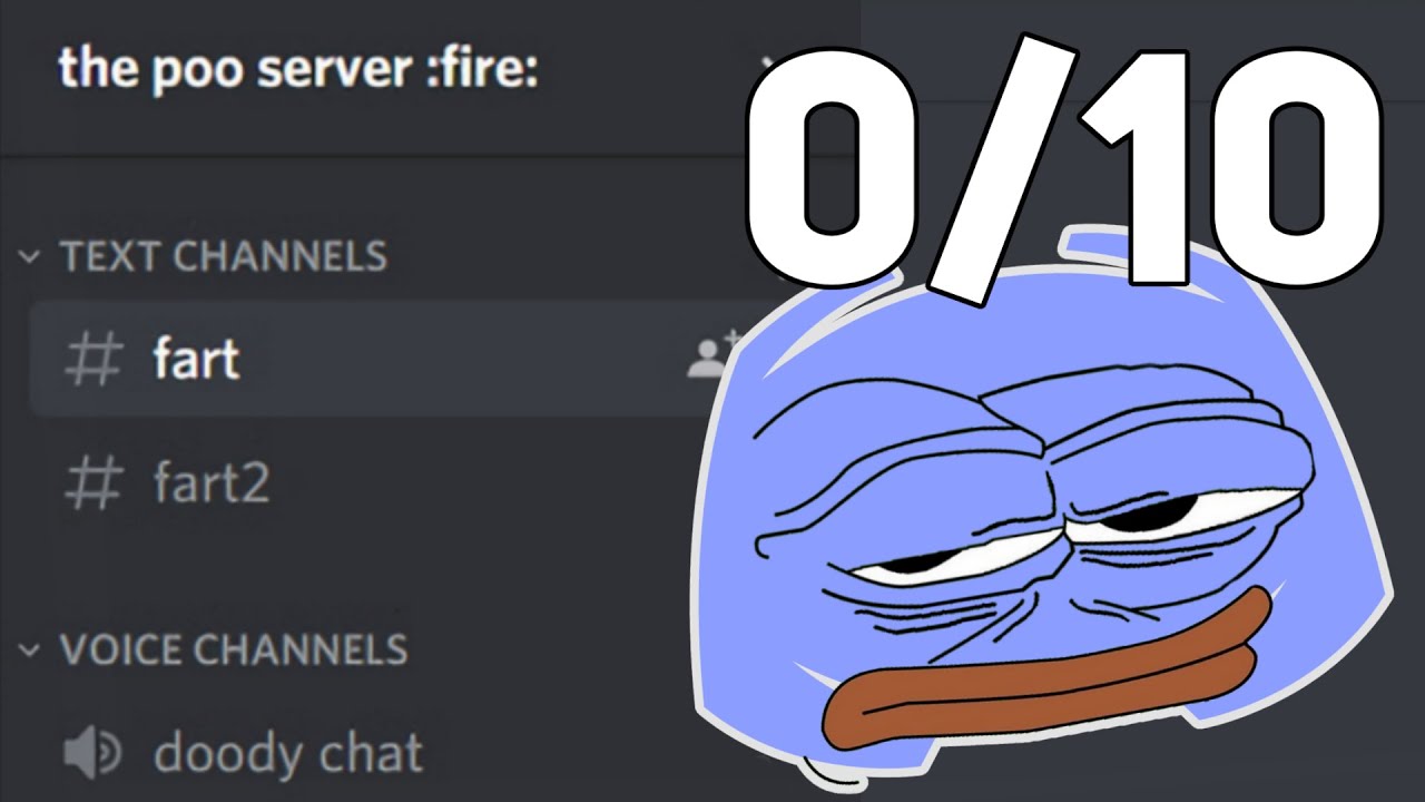 Рейтинг ваших ужасных серверов Discord