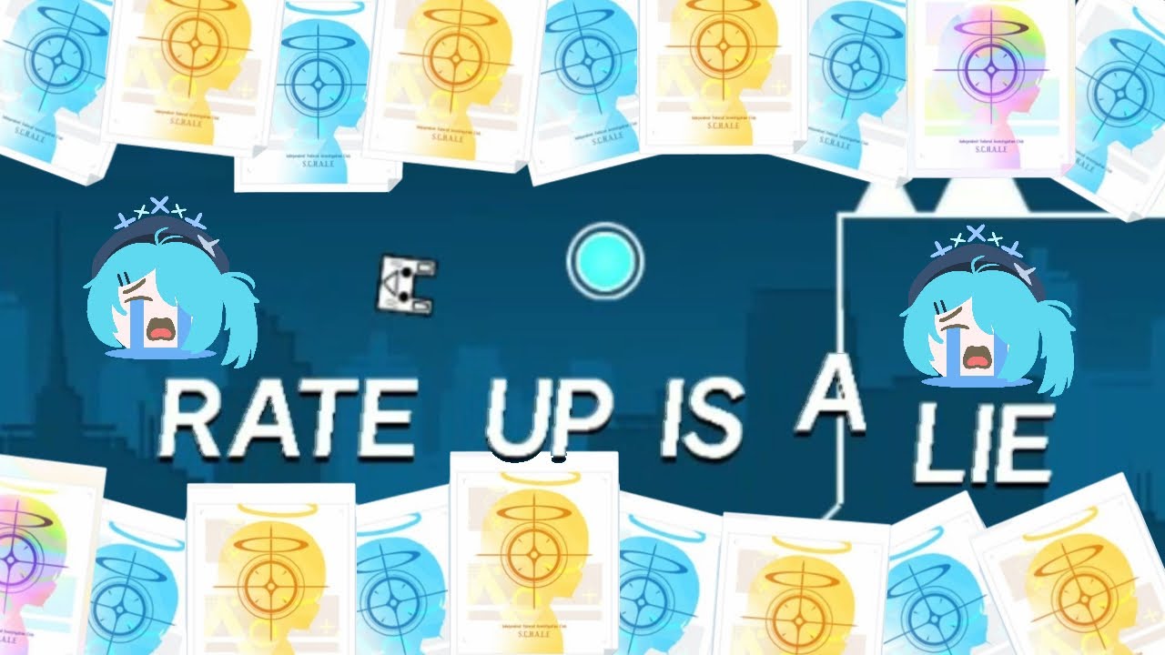 (Blue Archive Level) Rate Up Is A Lie by DetterGD & More | Geometry Dash