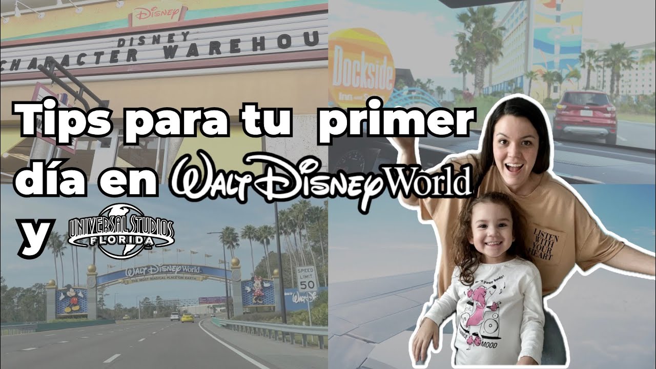 Tips para tu primer día en Disney y Universal en Orlando✨ 🌎 #disney #universalstudios