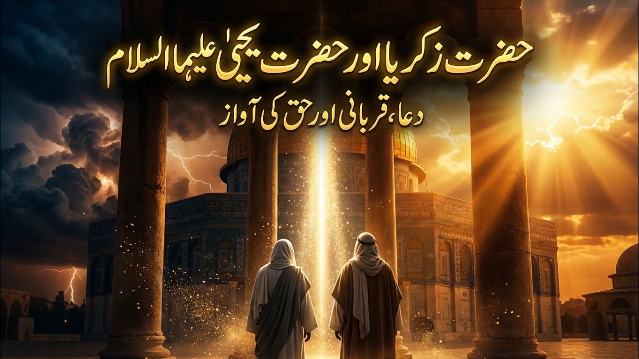 حضرت زکریا اور حضرت یحییٰ علیہما السلام | دعا، قربانی اور حق کی آواز | سچی قرآنی داستان