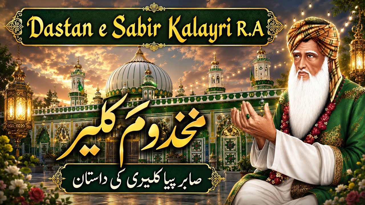 Dastaan e Makhdoom Sabir Piya Kaliyari | Sabir Pak Ka Waqia | Sabir Piya ki Dastan | Darayn TV