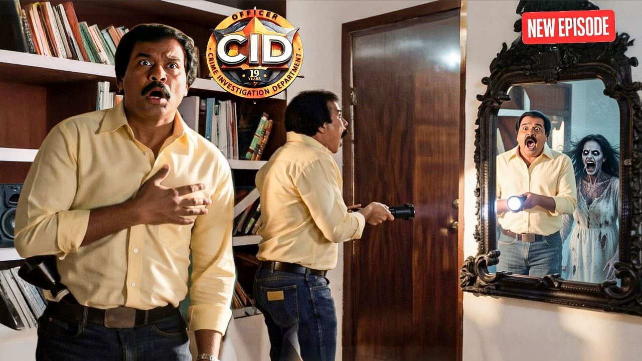 शीशे में भूत देख Freddy को आया हार्ट अटैक ! || CID | Latest  Episode ||
