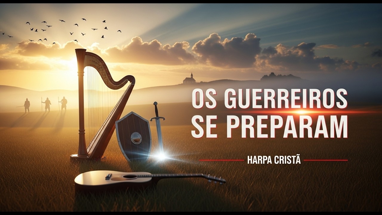 OS GUERREIROS SE PREPARAM | HARPA CRISTÃ | Louvor Para Oração, Meditação e Batalha Espiritual