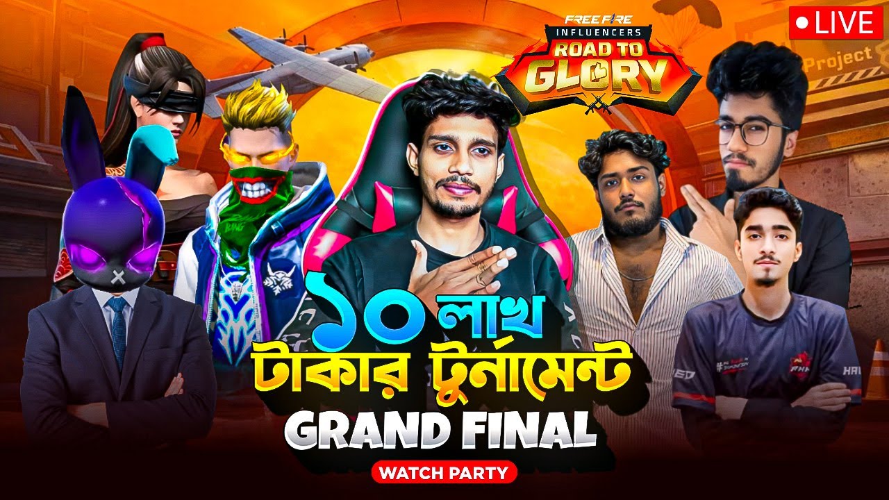 Road To Glory Grand Final 2026 I কে হবে Content legend? RAADVAI YT VS KRULL GAMING 