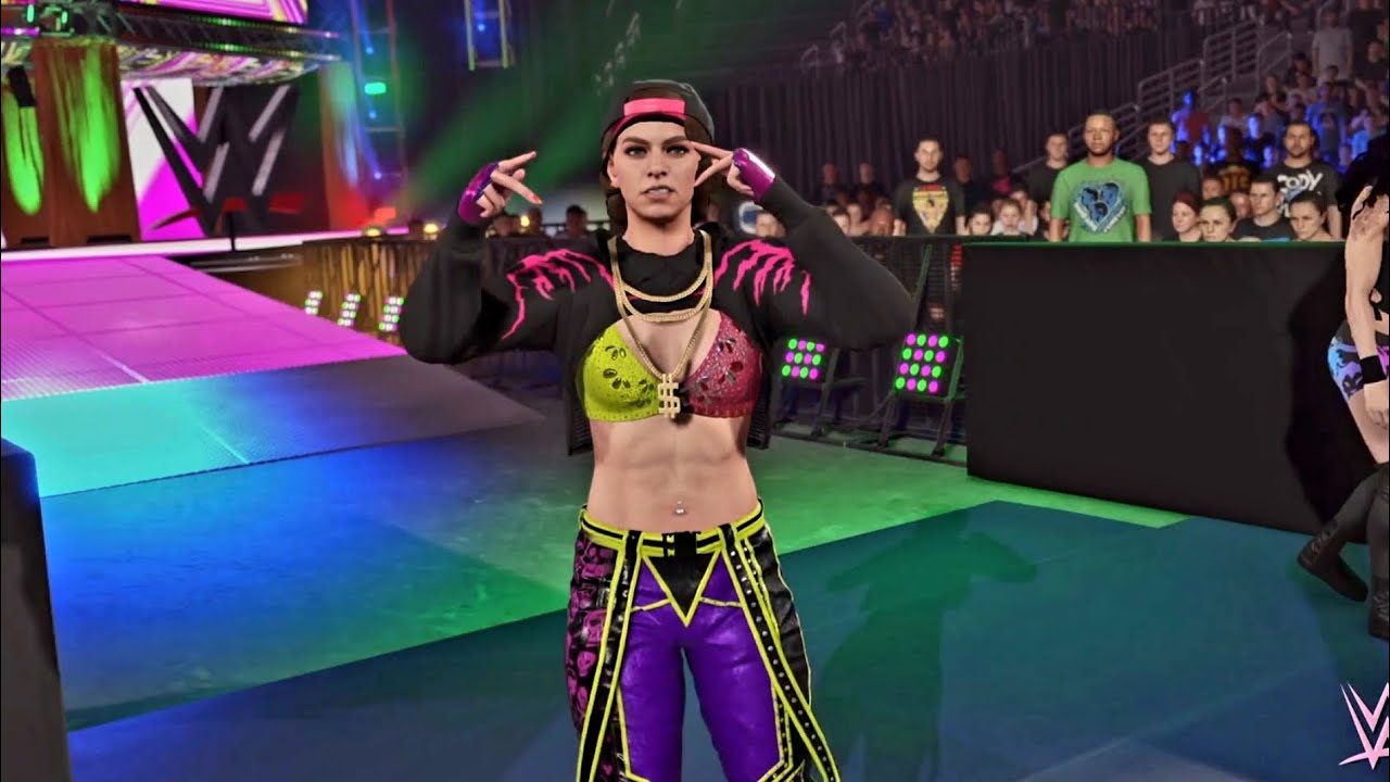 WWE 2K25 CREATION: КОМАНДА РАЙЛИ РИД ПРОТИВ КОМАНДЫ AMERICAN CREW (AI VS AI, PS5)