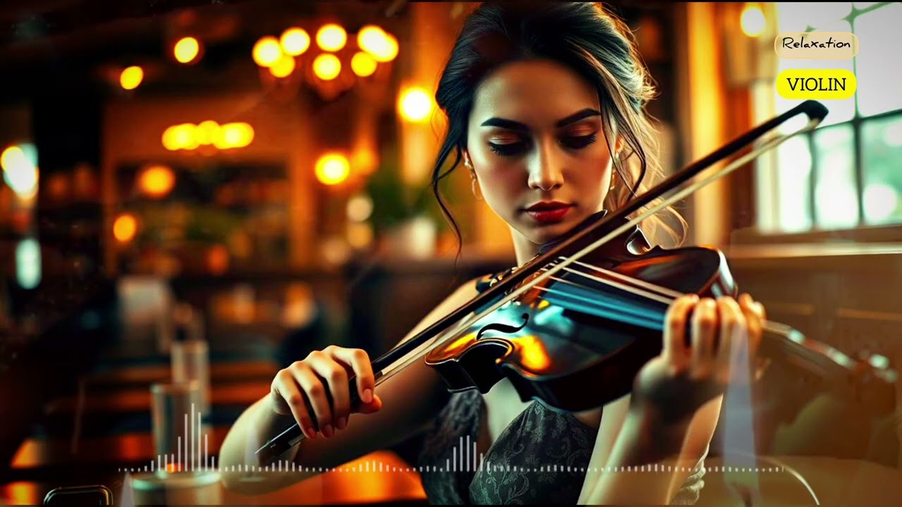 Peaceful Violin Music by a Woman  Cozy Ambience