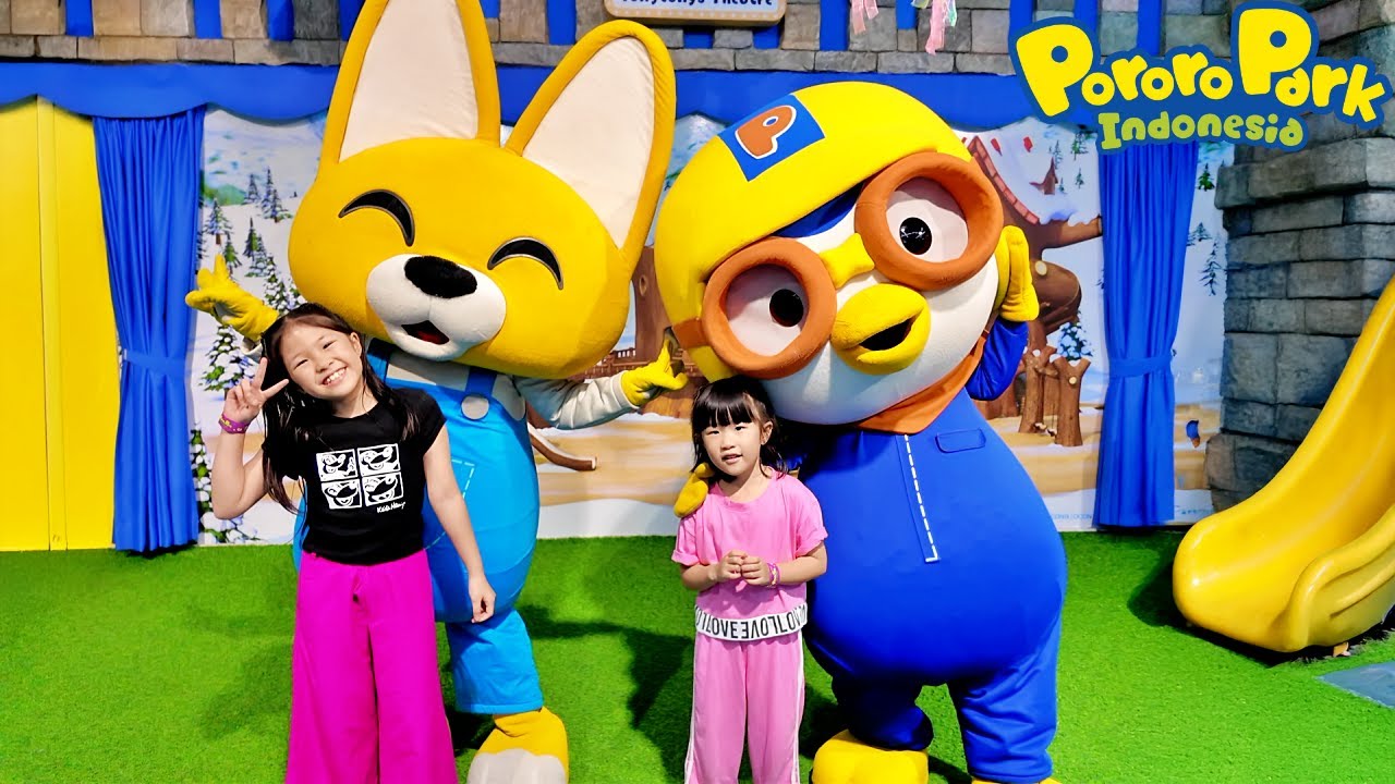 Yuk Nonton Pororo Joget Sama Eddy, Main Mainan Masak Masakan Tenda di Pororo Park