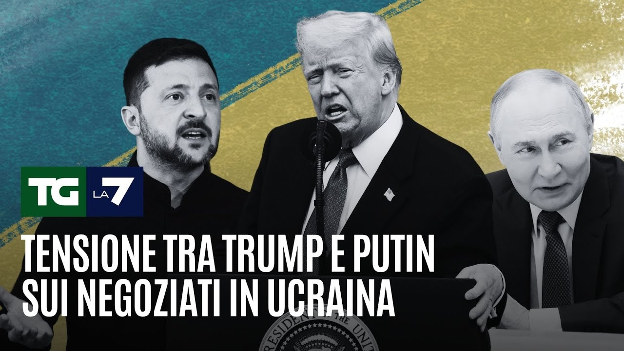 Tensione tra Trump e Putin sui negoziati in Ucraina